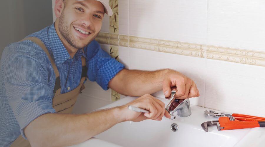 Faucet cartridge replacement in Oaktown, IN